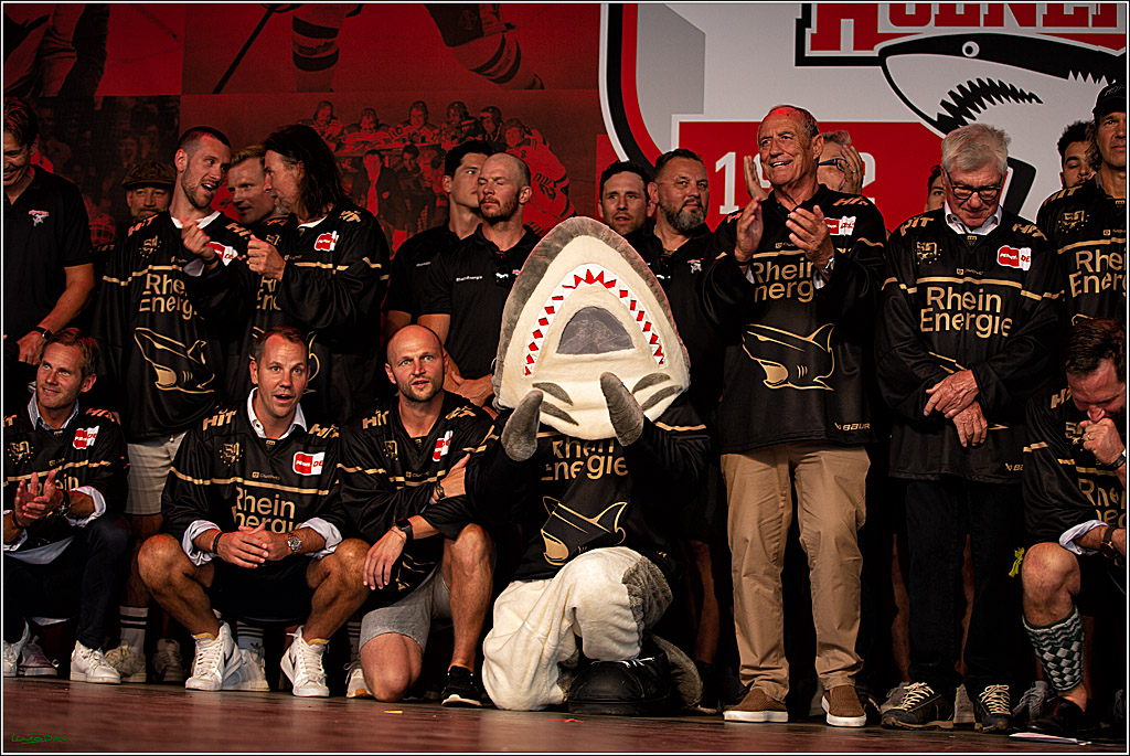 PENNY DEL;  Koelner Haie Fan- Fest zur Jubiläumssaison; Koeln, 12.08.2022